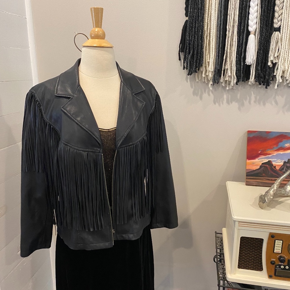 Saks Fifth Ave Leather Jacket